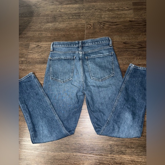 Women's Agolde Nico High Rise Straight Jeans - Picture 3 of 6